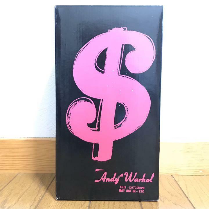 Andy Warhol BE @ RBRICK HYSTERIC GLAMOUR 400% Black