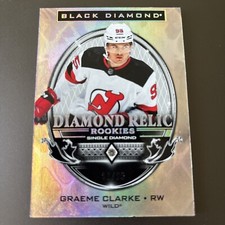 2024-25 black diamond Graeme Clarke Diamond Relic /99!! 