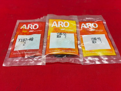 ARO INGERSOLL RAND ASSORTED OIL SEALS Y18 (LOT OF 5)