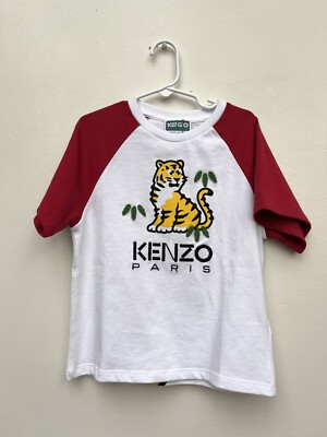Kenzo Kids Kotora Tiger Tee Size 4