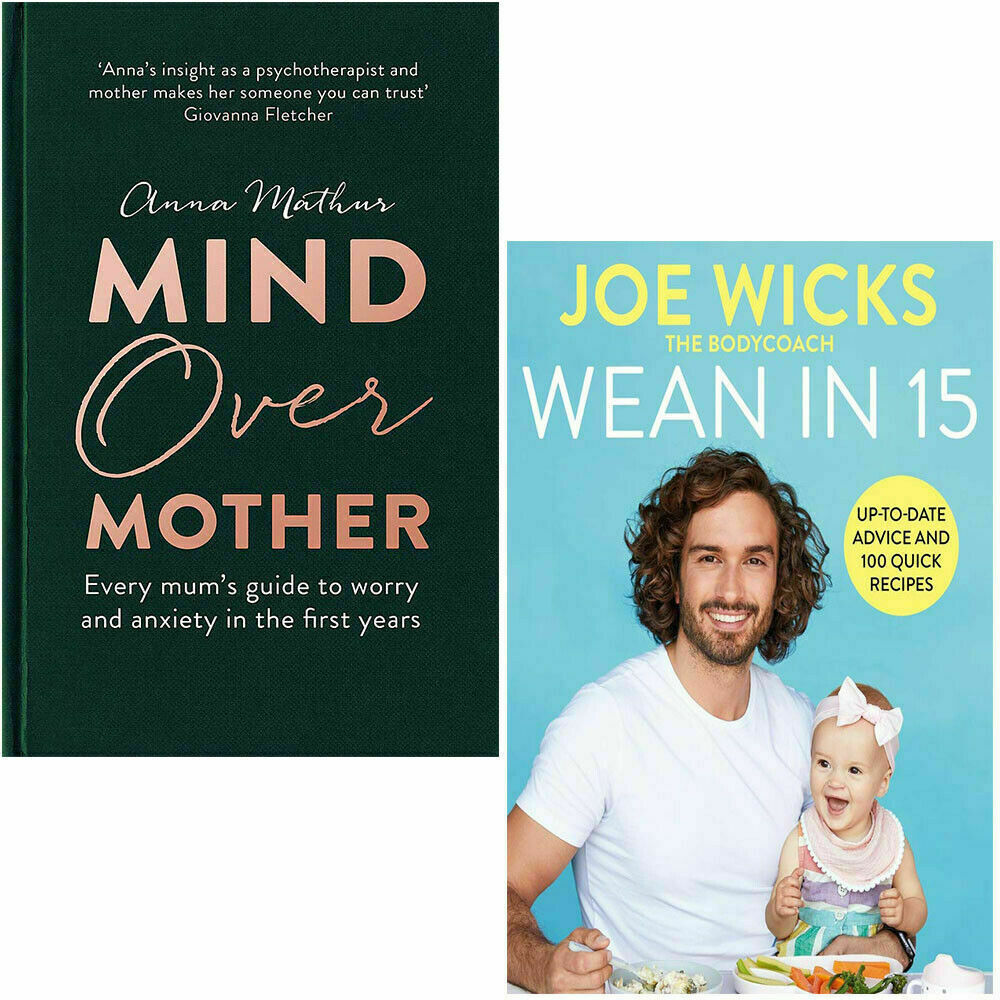 Mind Over Mother,Wean in 15 2 Books Collection Set Hardback NEW