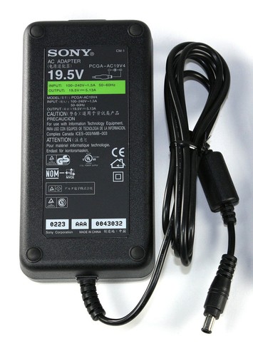 Genuine Sony VAIO Laptop AC Adapters PCG-GRZ GRV VGN-FW A AR AW AX VPC-F SV-E17 - Picture 2 of 5