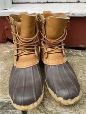 CLASSIC L.L Bean 6" Duck Boots Women's Size 8 Made in the USA Maine Hunting Shoe
