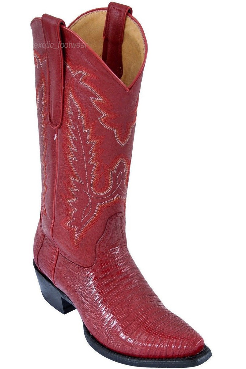 ヤスヒロ Los Altos Snip Toe Teju Lizard Faded Cognac - Tim's Boots