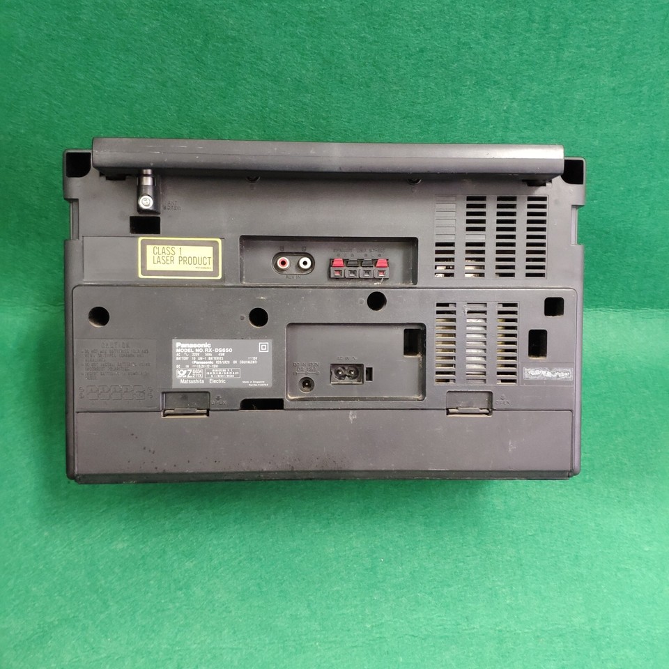 70s vintage Sharp 5P-R2U boombox, also known as a ghetto blaster