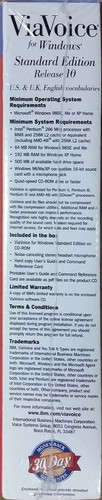 NEW IBM ViaVoice for Windows Release 10 Std Ed, w/ Stereo Headset Mic, CD - Picture 4 of 6