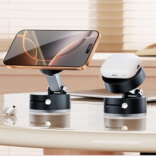 Faltbare magnetische Vakuumauto -Telefonhaltersaugne Tasse Navigationsständer Ha - Zdjęcie 5 z 21