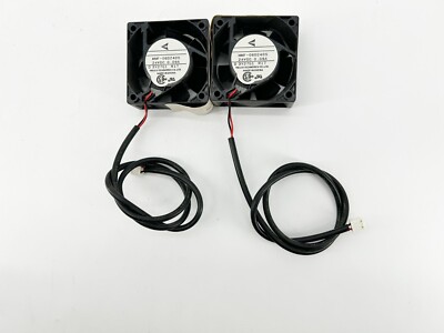 New Lot of 2 MMF-06D24DS Cooling Fan 24VDC 0.09A