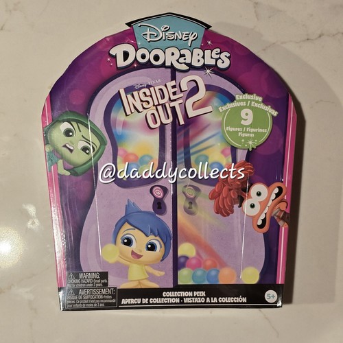 Inside Out 2 Disney Doorables Figure Set - Sealed Unopened - Brand New