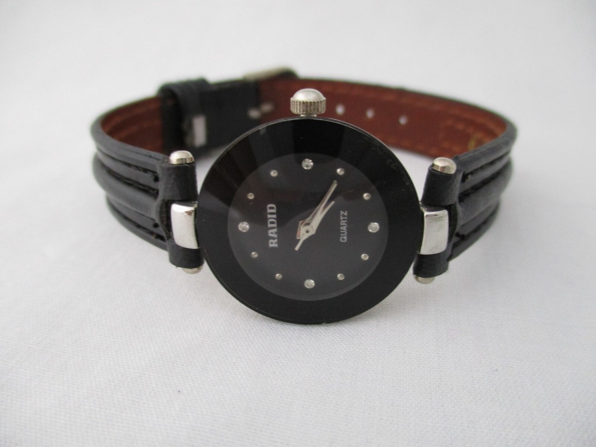 Radid Women's Analog Watch Black Buckle Band | eBay