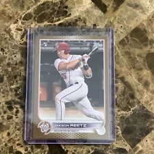 2022 Topps Series 1 #61 Jakson Reetz Gold RC /2022 B-20