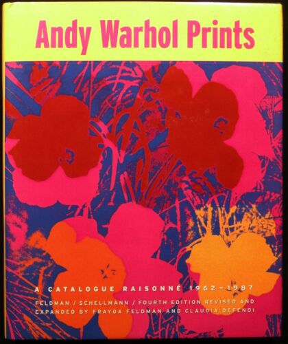 2003 ANDY WARHOL PRINTS CATALOGUE RAISONNE WITH EPHEMERA FOURTH ED. REVISED - Picture 2 of 9