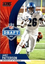 2021 Score #D20 Jaret Patterson NFL Draft