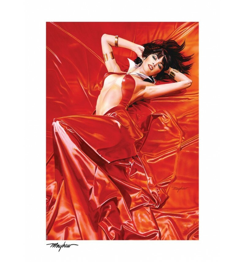 Vampirella art print Sideshow une estampe de collection en édition limitée 46x61 cm