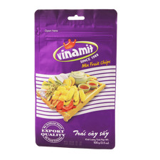 3 Packs Vinamit Jackfruit Chips Healthy Export Quality Sweet Crispy 210g ea NEW