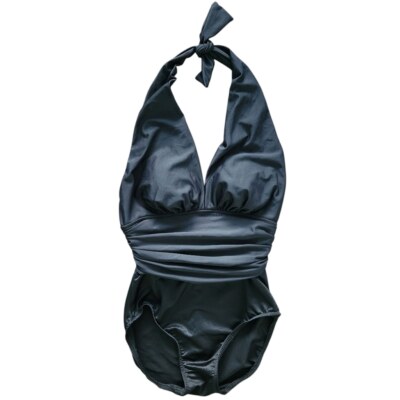 MagicSuit By Miraclesuit One Piece Swimsuit Halter Black Resoetwear Beach