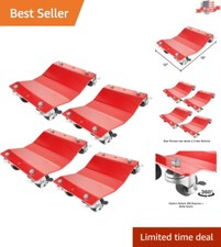Professional-Grade Car Dolly Set of 4 for Effortless Vehicle Maneuvering