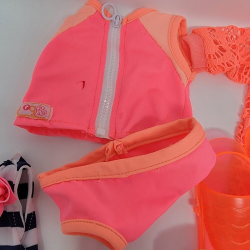 Our Generation OG 18" Doll Clothing Lot Beachwear Swimwear Swimsuits - Picture 9 of 11