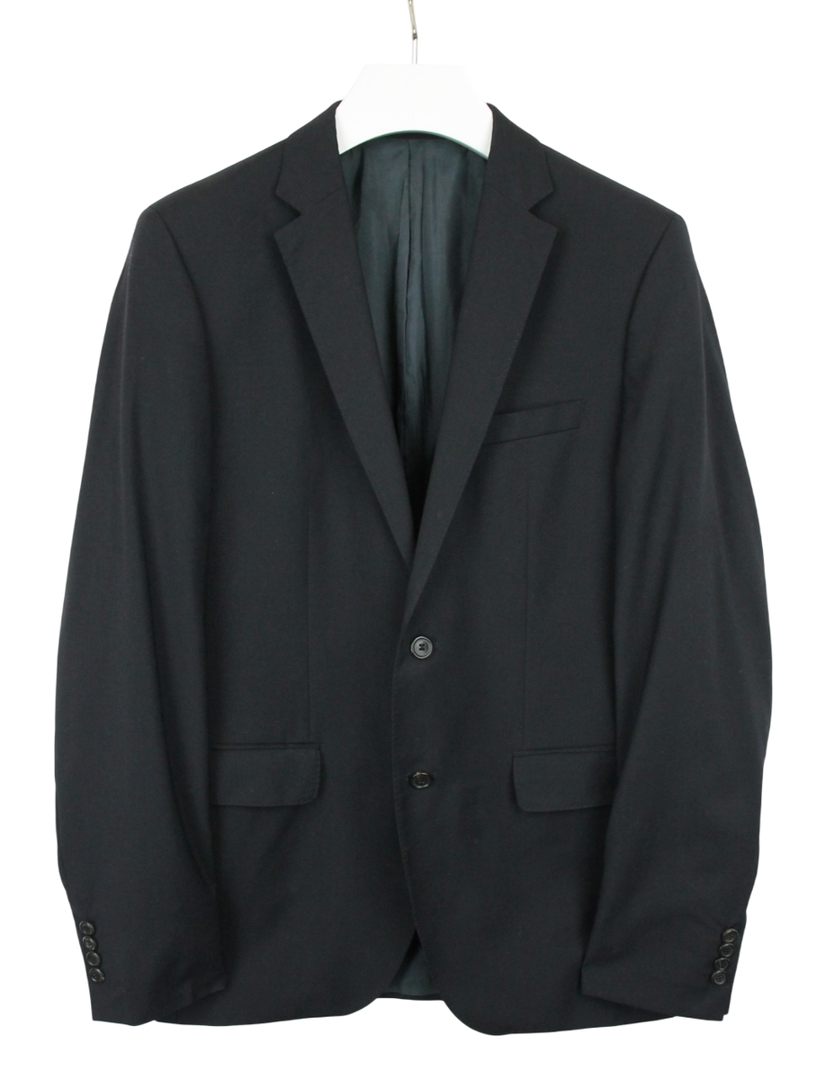 Hugo Boss The Jam/Sharp Blazer Men US 38 Pure Wool Single Breasted