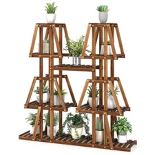 5-Tier Plant Stand Flower Pot Display Indoor plant holder rack With Open Shelves
