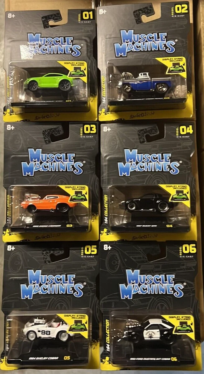 Muscle machine sales diecast cars