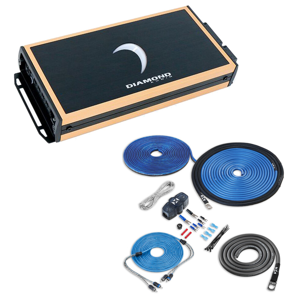 Моноблочный усилитель Diamond Audio MICRO81U мощностью 600 Вт RMS полного диапазона с комплектом усилителей 7049000₽