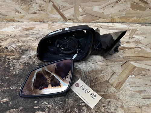 BMW 12-19 F30 POWER FRONT LEFT DRIVER DOOR MIRROR +COVER FOR PARTS OEM 013079