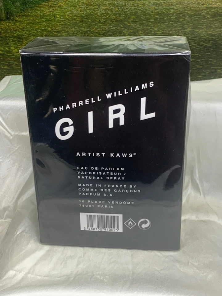 Pharrell Williams Girl 100 ml eau de parfum spray para niñas y niños (nuevo con caja y sellado) Foto 2 de 4