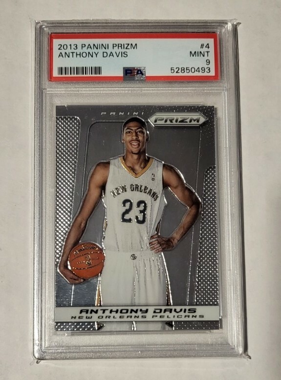 2013 PANINI PRIZM #4 ANTHONY DAVIS HORNETS/LAKERS GRADED PSA 9 