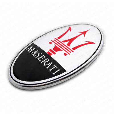 MASERATI GRANTURISMO GHIBLI 4200 COUPE LEVANTE QUATTROPORTE FRONT BADGE EMBLM