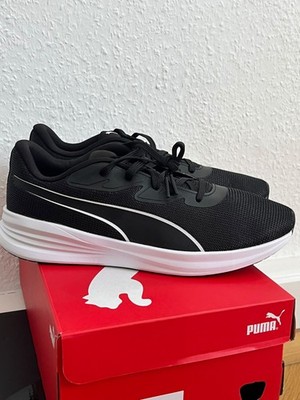 PUMA Night Runner v3.5 Herren Sneaker Low Top Schwarz/Weiß EU 42