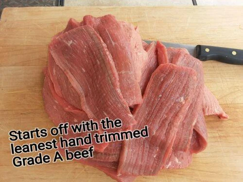 Cerezo ahumado Premium carne cecina 1 lb. Foto 2 de 2