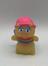 GLO BUG Vintage Glo Friends Worms 1985 Hasbro Playskool Glow Worm Figure 3  80s