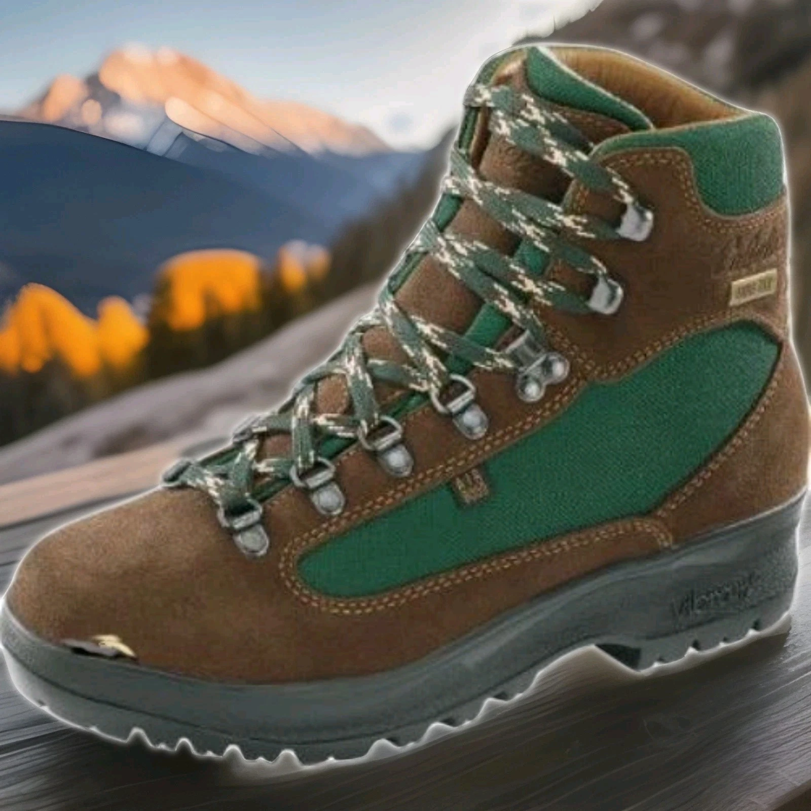 CABELAS MOUNTAIN HIKING BOOTS AIR GORE-TEX GTX WATERPROOF MENS 6.5 WOMENS 8 39.5