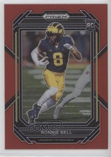 2023 Panini Prizm Draft Picks Red Prizm /299 Ronnie Bell #199 3hd