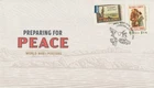 2026 Australia: Preparing for Peace: World War I Posters. First Day Cover. Used