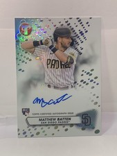 2023 Topps Pristine Pristine Auto Matthew Batten Rookie Autograph