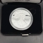 1 oz .999 Fine Silver 2025 -W- Proof American Silver Eagle Coin  W/ OGP & COA
