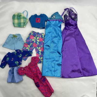 Barbie Doll 6 fashion Gift Pack Mattel 68073 Near Complete Missing Shoes 90s