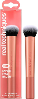 Real Techniques Expert Gesichts-Make-up-Pinsel, für flüssige und cremefarbene Foundation, Rouge