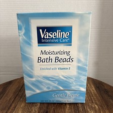 Vaseline Intensive Care Moisturizing Bath Beads Gentle Breeze 24oz New