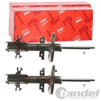 2X TRW Gasdruck StoßDÄMpfer Satz Vorne Passend FÜR Renault Laguna Links+Rechts