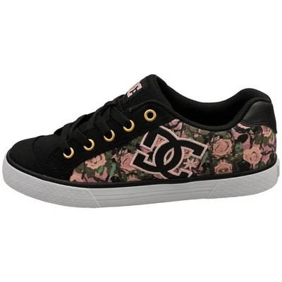 DC SHOES CHELSEA BLACK - ROSE ADJS300243 ROS WOMENS UK SIZES 5 - 8 RRP £55