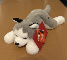 FAO Schwarz Adopt-A-Pet Husky Dog Plush 15  