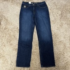 NWT Cruel Girl Slim Low Rise Straight Jeans Women 11 R Y2K Western Denim Blue
