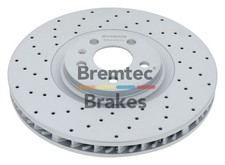Evolve F2S Brake Rotor Left Porsche Macan Front 360Mm Drilled