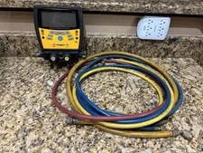 Field Piece SMAN460 Wireless 4-Port Digital Manifold with Micron Gauge Tested