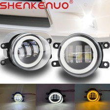 3.5inch Round Led Turn Signal Fog Lights Bumper Lamps Leftright Super Bright 3.5inch Round Led Turn Signal Fog Lights Bumper Lamps Leftright Super Bright