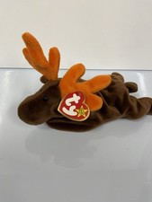 Ty Beanie Babies Chocolate The Moose 1993 Rare Retired Soft Toy NEW With Tags