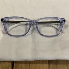 Image of FENDI eyeglasses CLEAR BLUE SQUARE glasses frame MOD: FF0037 RXG